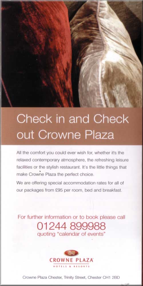 Crowne Plaza Chester Page 3